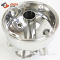 SS304 Tri-Clamp Fnpt Hemispherical Lid For Extractor System